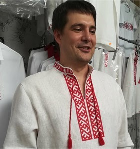кашуля-вышиванка белорусская 