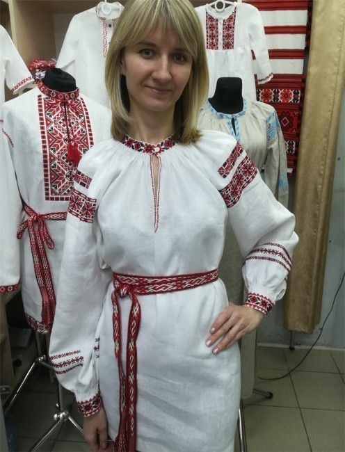 Блуза-вышиванка белорусская 
