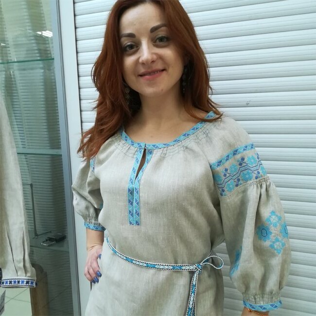 блузка вышиванка белорусская "Нарач"