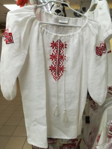 Блузка-вышиванка белорусская Марыля- фото3