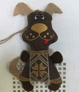 Белорусский сувенир Пёс 2