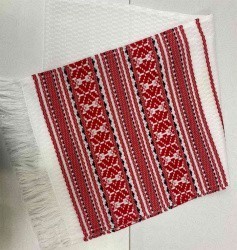 Белорусский рушник тканый рис 107-21