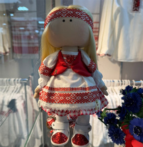 Сувенир кукла белорусочка