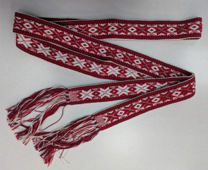 Кушак ручного ткачества 1